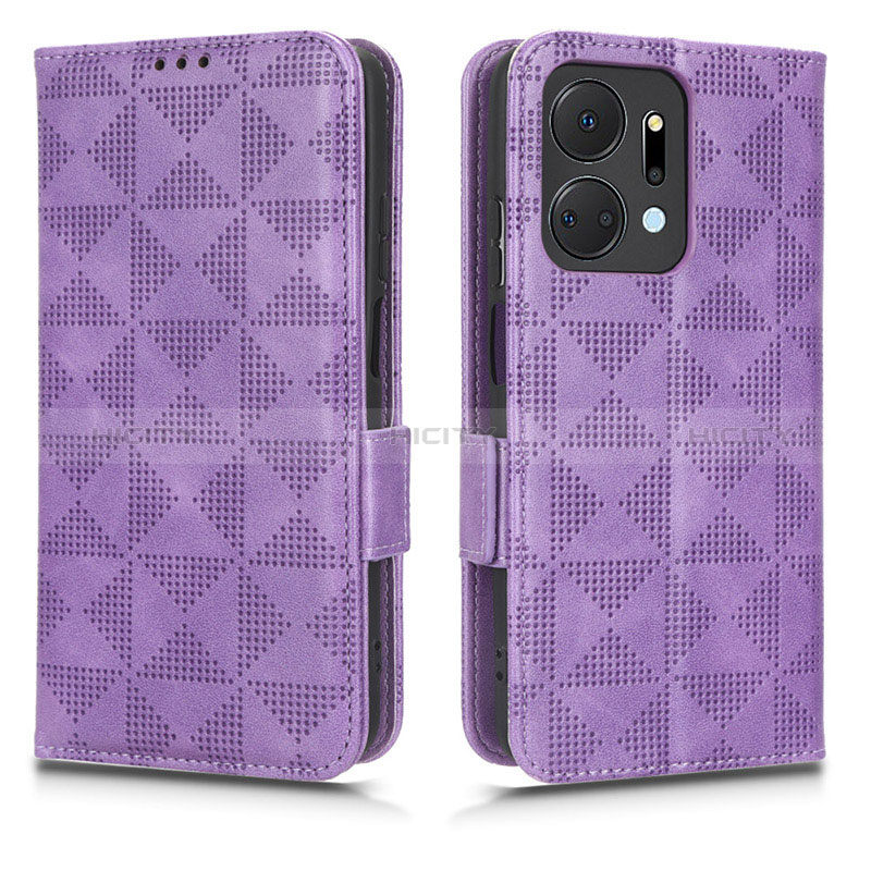 Coque Portefeuille Livre Cuir Etui Clapet C02X pour Huawei Honor X7a Plus