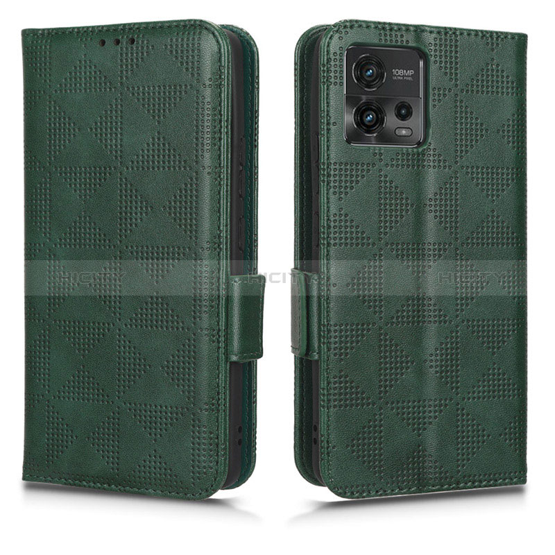 Coque Portefeuille Livre Cuir Etui Clapet C02X pour Motorola Moto G72 Plus