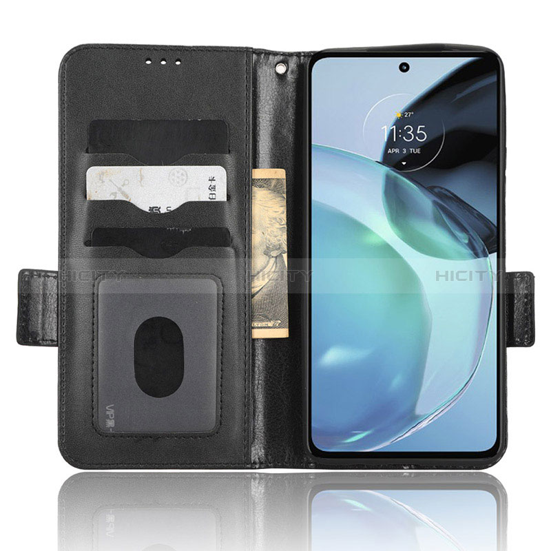 Coque Portefeuille Livre Cuir Etui Clapet C02X pour Motorola Moto G72 Plus