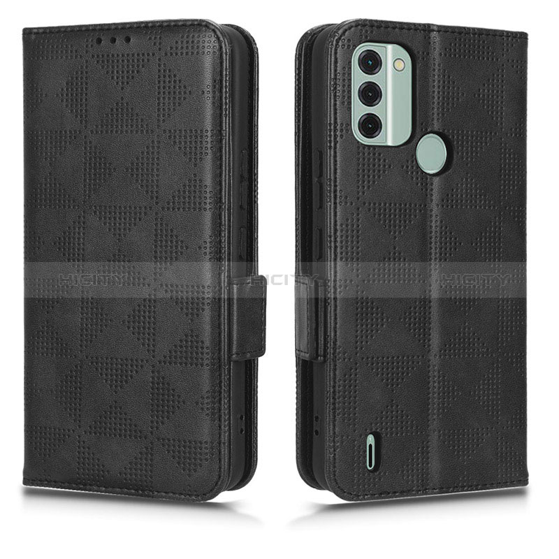 Coque Portefeuille Livre Cuir Etui Clapet C02X pour Nokia C31 Noir Plus