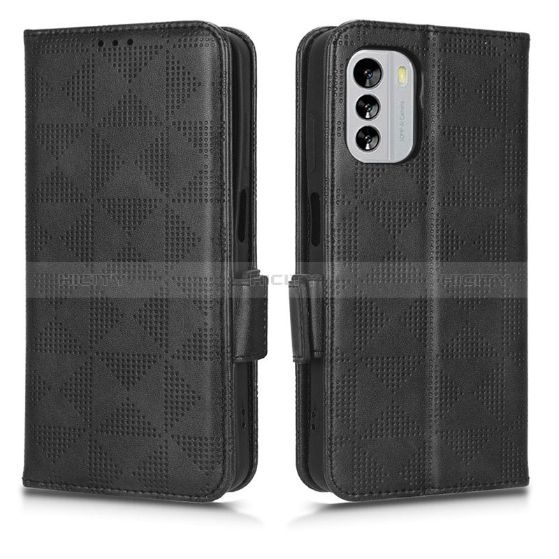 Coque Portefeuille Livre Cuir Etui Clapet C02X pour Nokia G60 5G Noir Plus