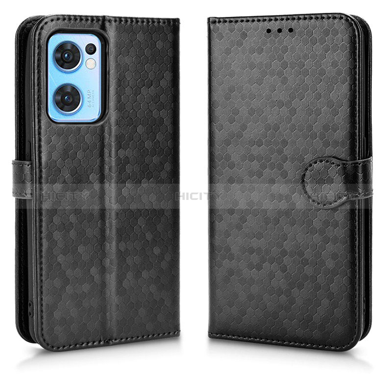 Coque Portefeuille Livre Cuir Etui Clapet C02X pour OnePlus Nord CE 2 5G Noir Plus