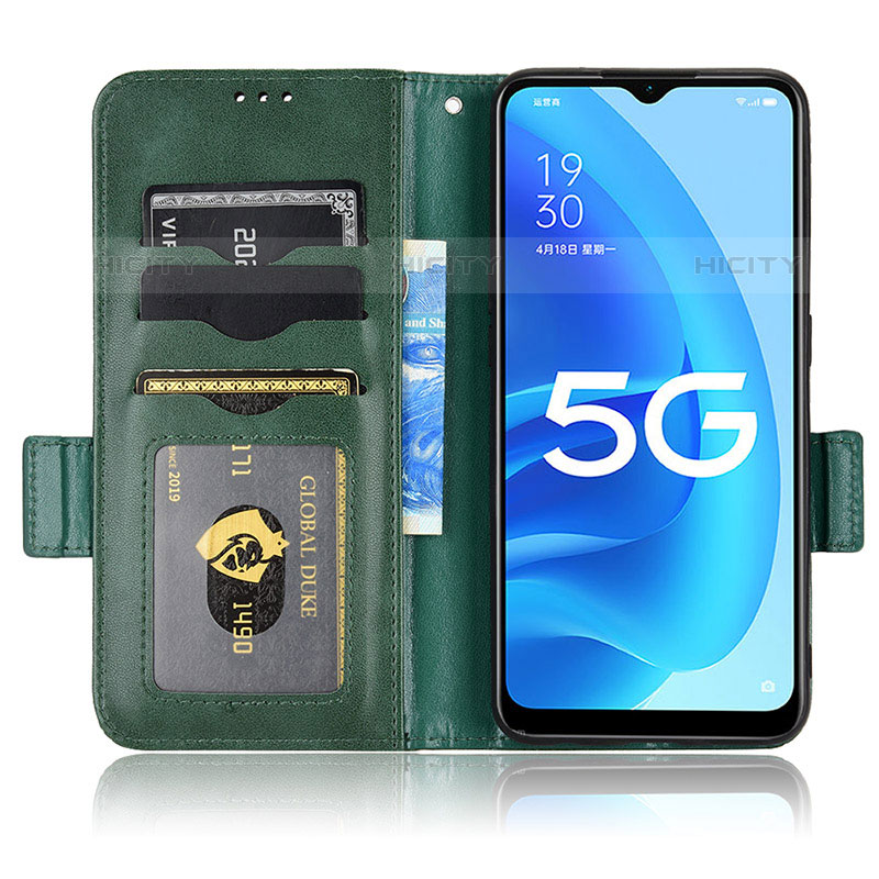 Coque Portefeuille Livre Cuir Etui Clapet C02X pour Oppo A55S 5G Plus