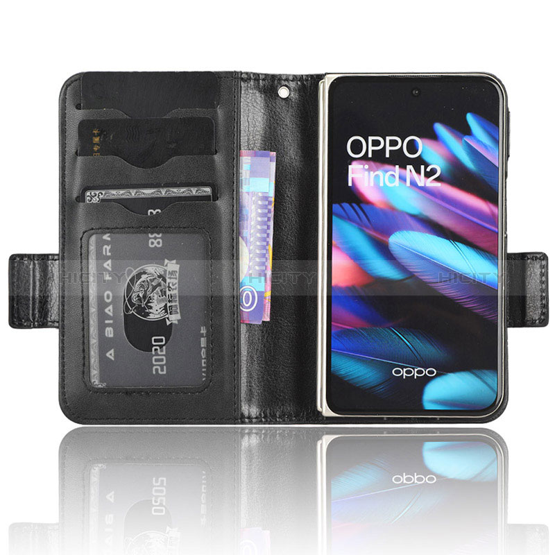Coque Portefeuille Livre Cuir Etui Clapet C02X pour Oppo Find N2 5G Plus