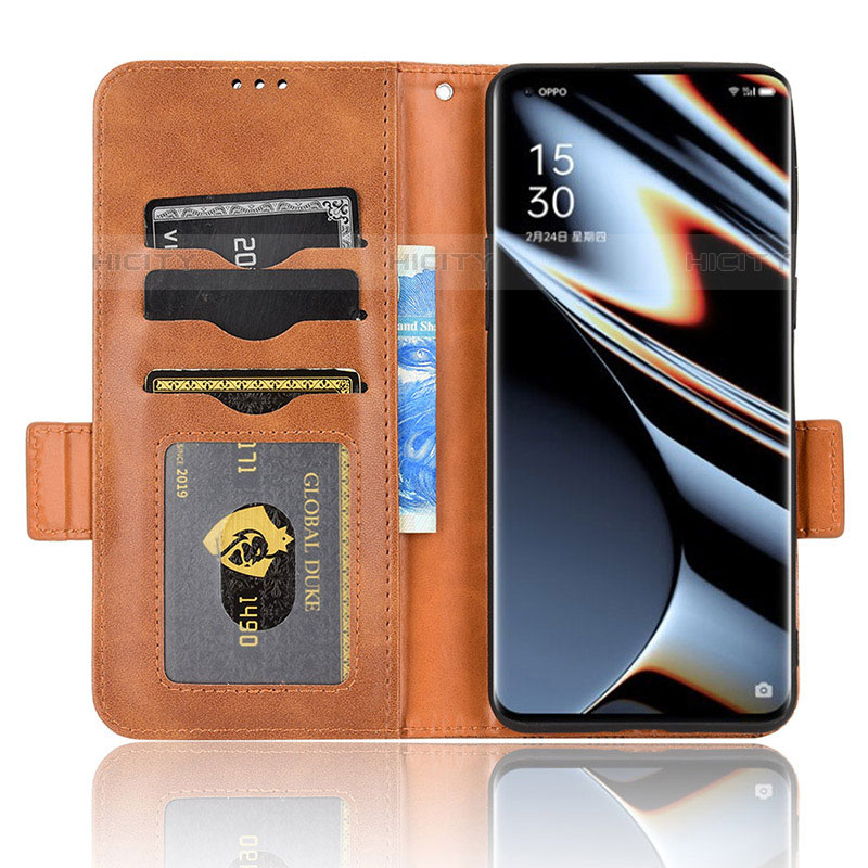 Coque Portefeuille Livre Cuir Etui Clapet C02X pour Oppo Find X5 Pro 5G Plus