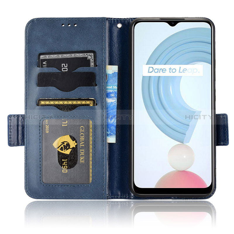 Coque Portefeuille Livre Cuir Etui Clapet C02X pour Realme C25Y India Plus