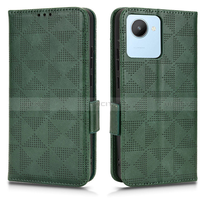 Coque Portefeuille Livre Cuir Etui Clapet C02X pour Realme C30 Plus