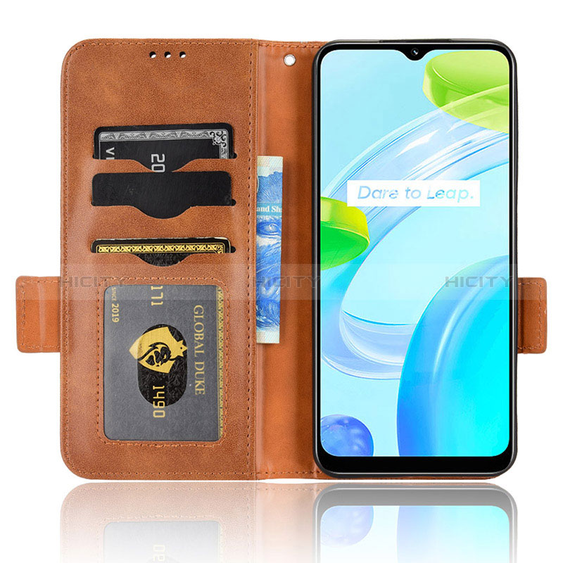 Coque Portefeuille Livre Cuir Etui Clapet C02X pour Realme C30s Plus