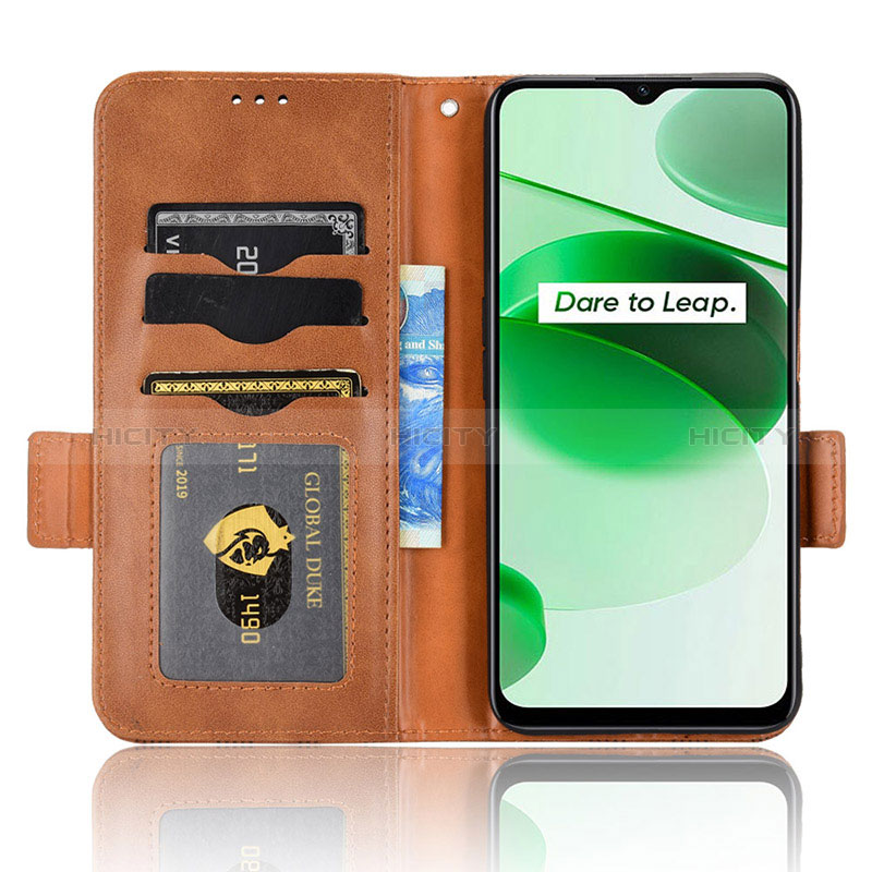 Coque Portefeuille Livre Cuir Etui Clapet C02X pour Realme C35 Plus