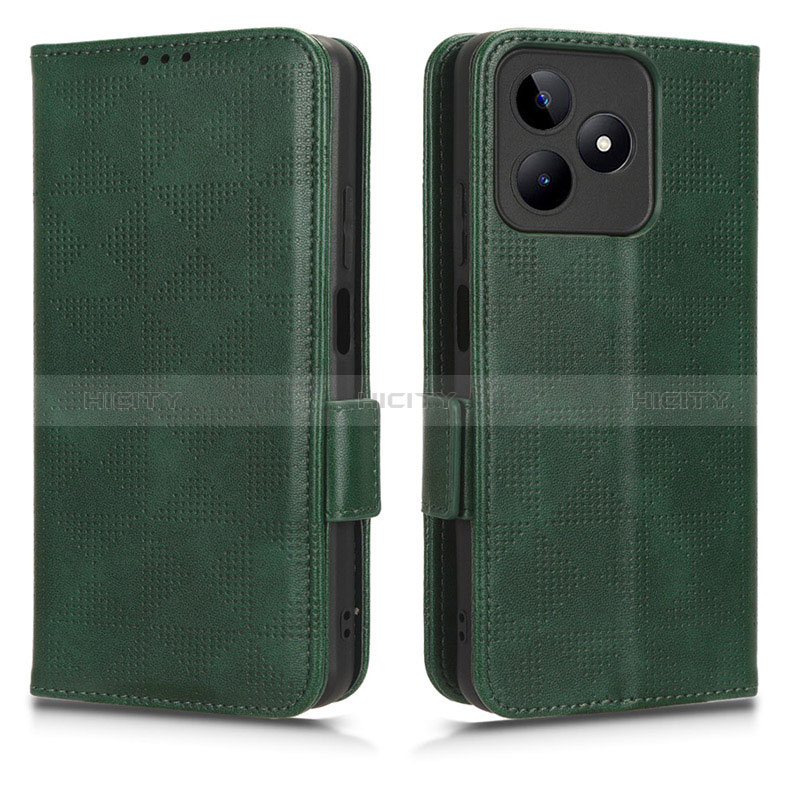 Coque Portefeuille Livre Cuir Etui Clapet C02X pour Realme C51 Plus