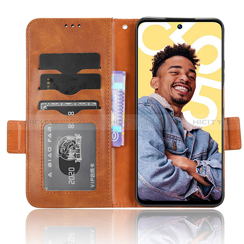 Coque Portefeuille Livre Cuir Etui Clapet C02X pour Realme C55 Plus