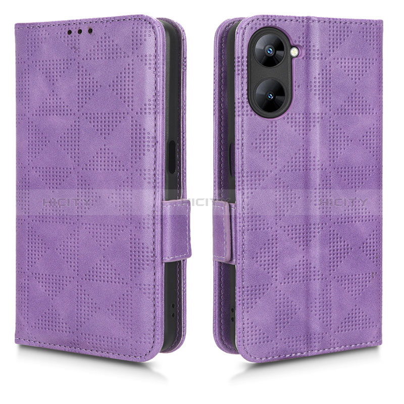 Coque Portefeuille Livre Cuir Etui Clapet C02X pour Realme V30 5G Plus