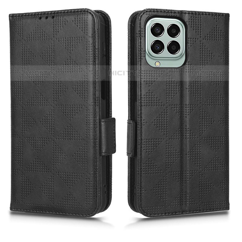 Coque Portefeuille Livre Cuir Etui Clapet C02X pour Samsung Galaxy M33 5G Noir Plus