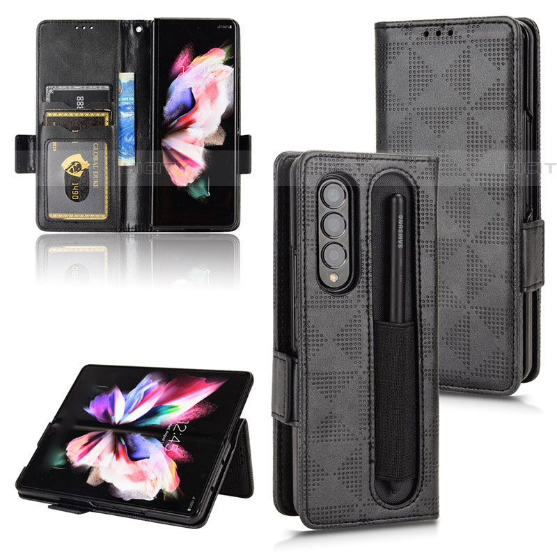 Coque Portefeuille Livre Cuir Etui Clapet C02X pour Samsung Galaxy Z Fold4 5G Plus