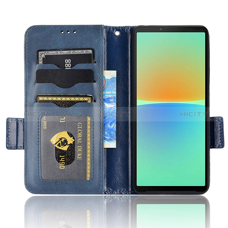 Coque Portefeuille Livre Cuir Etui Clapet C02X pour Sony Xperia 10 IV SO-52C Plus