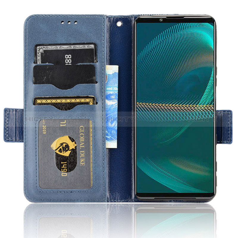 Coque Portefeuille Livre Cuir Etui Clapet C02X pour Sony Xperia 5 III Plus