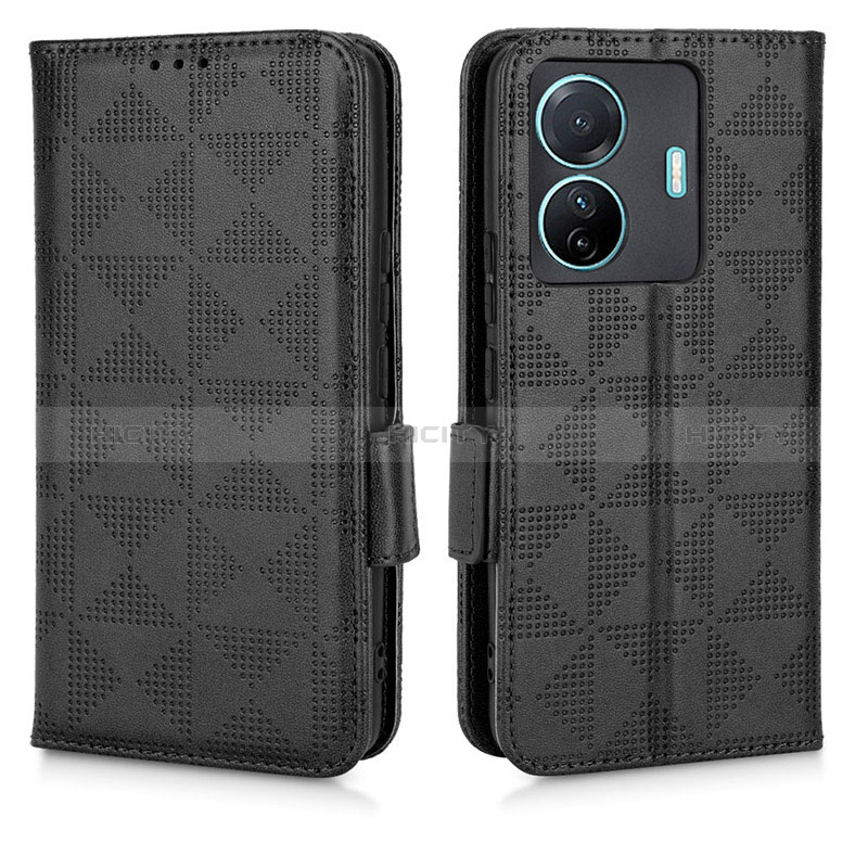 Coque Portefeuille Livre Cuir Etui Clapet C02X pour Vivo T1 5G Plus