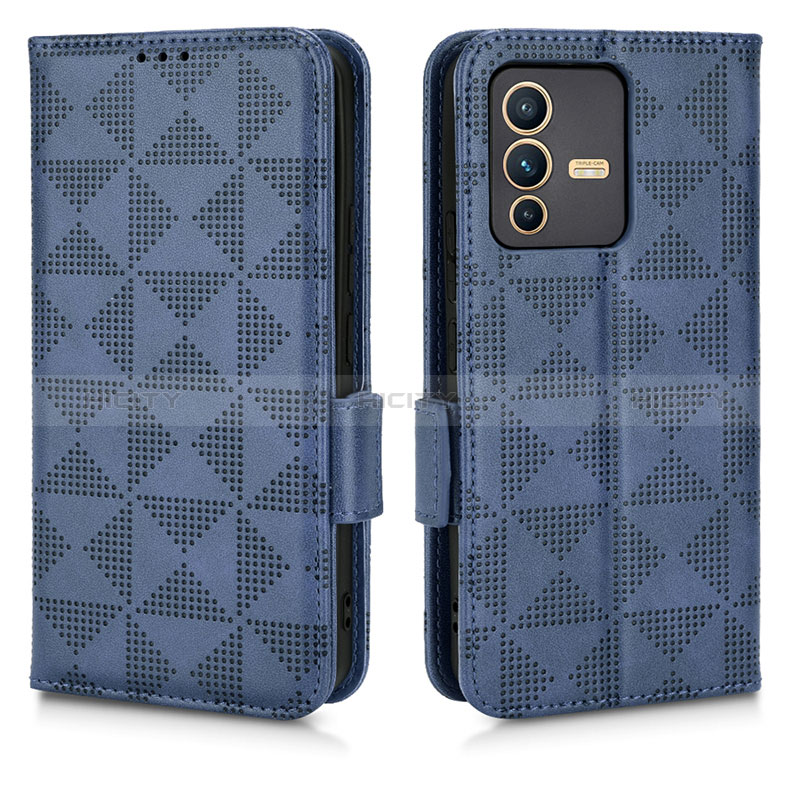 Coque Portefeuille Livre Cuir Etui Clapet C02X pour Vivo V23 Pro 5G Plus