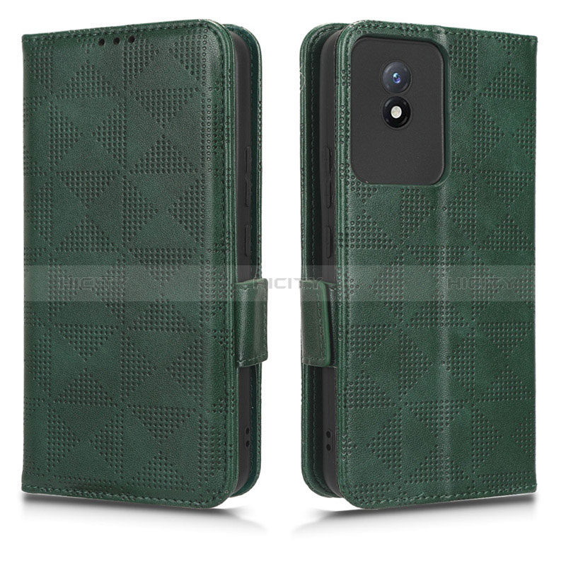 Coque Portefeuille Livre Cuir Etui Clapet C02X pour Vivo Y02 Plus