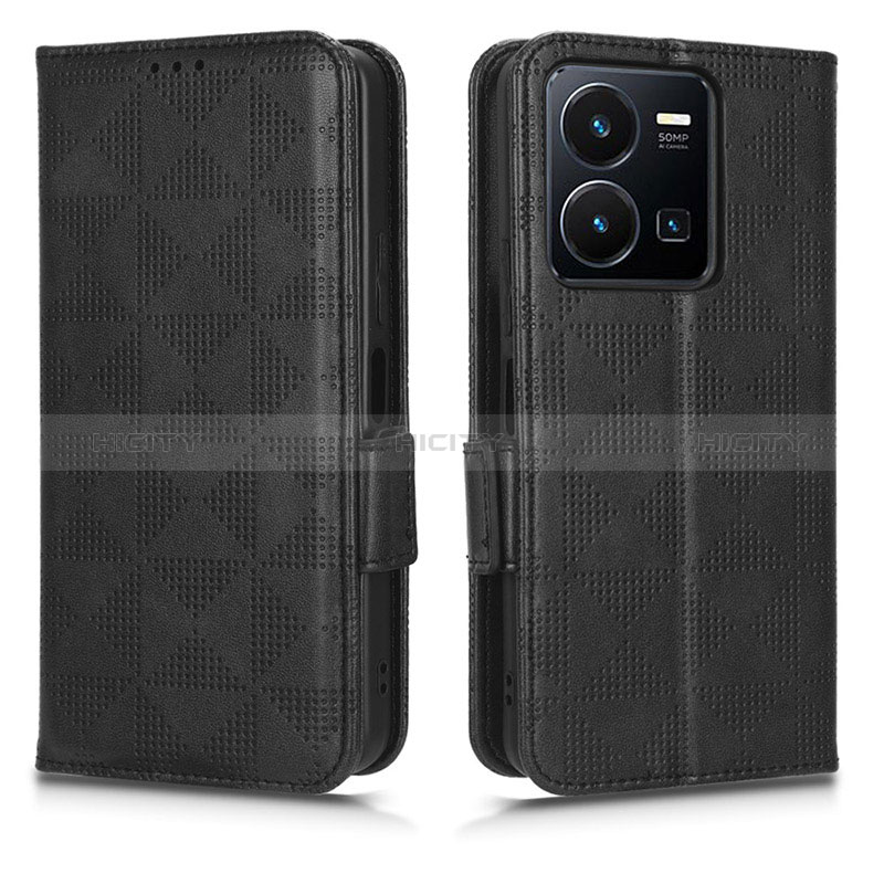 Coque Portefeuille Livre Cuir Etui Clapet C02X pour Vivo Y35 4G Plus