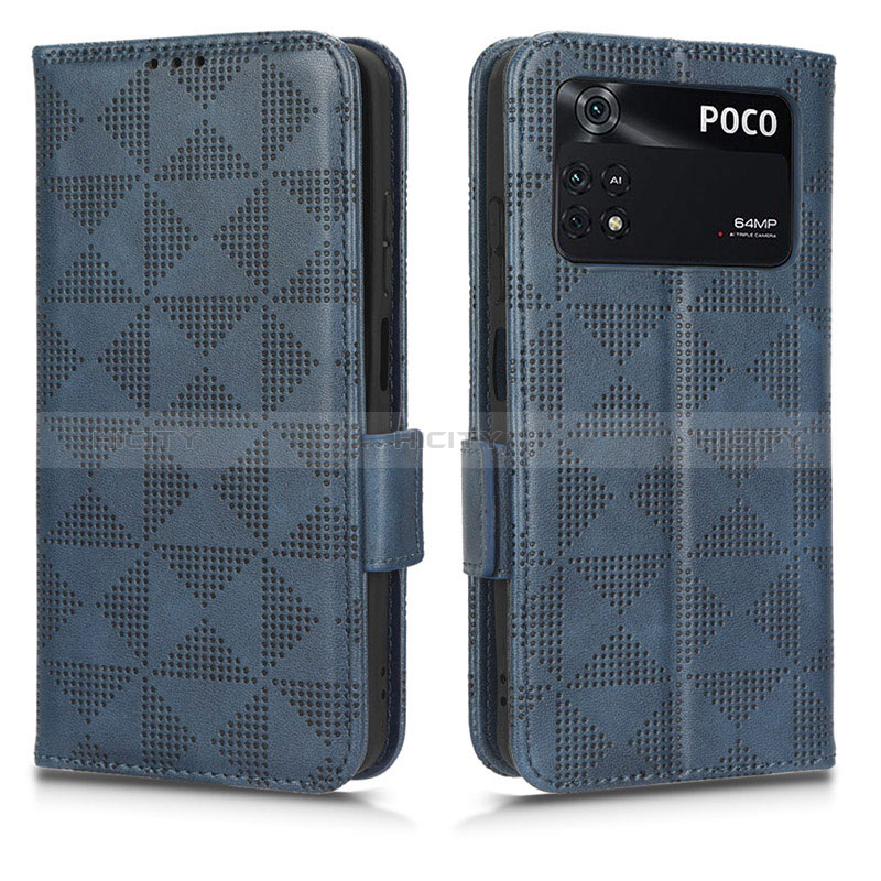 Coque Portefeuille Livre Cuir Etui Clapet C02X pour Xiaomi Poco M4 Pro 4G Plus