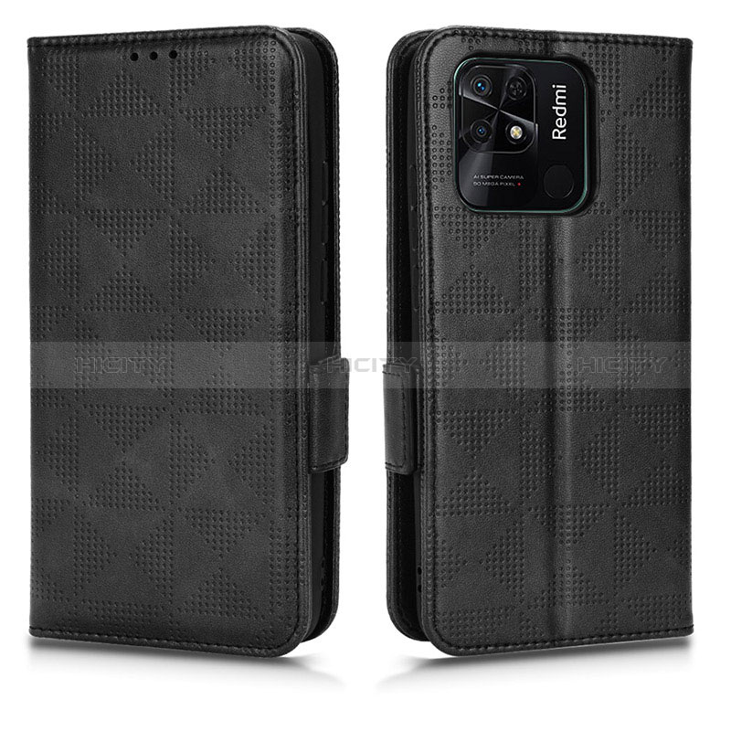 Coque Portefeuille Livre Cuir Etui Clapet C02X pour Xiaomi Redmi 10 India Plus