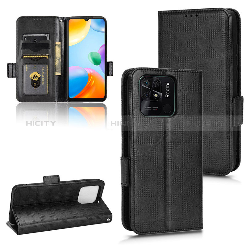 Coque Portefeuille Livre Cuir Etui Clapet C02X pour Xiaomi Redmi 10 India Plus