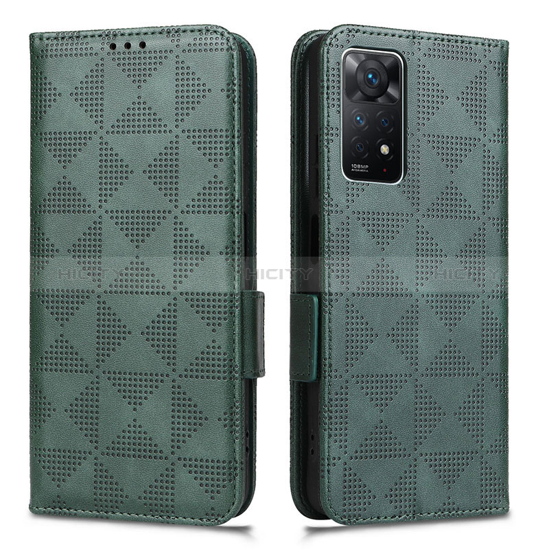 Coque Portefeuille Livre Cuir Etui Clapet C02X pour Xiaomi Redmi Note 11 Pro 4G Plus