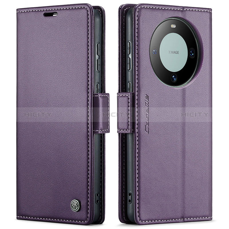 Coque Portefeuille Livre Cuir Etui Clapet C03S pour Huawei Mate 60 Pro+ Plus Violet Plus