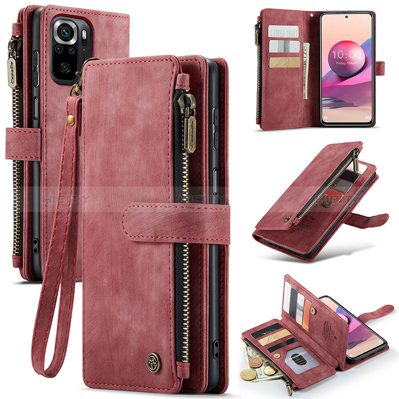 Coque Portefeuille Livre Cuir Etui Clapet C03S pour Xiaomi Redmi Note 10 4G Plus