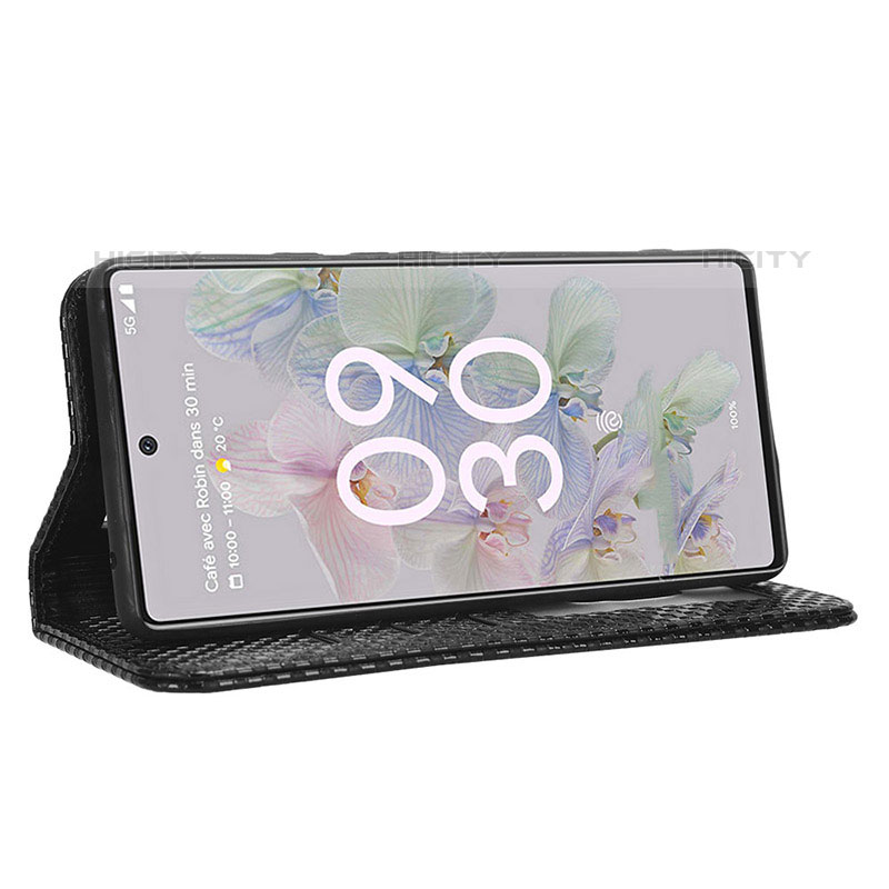 Coque Portefeuille Livre Cuir Etui Clapet C03X pour Google Pixel 6a 5G Plus