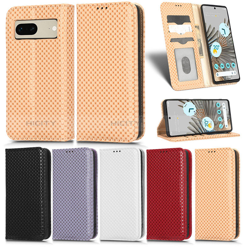 Coque Portefeuille Livre Cuir Etui Clapet C03X pour Google Pixel 7 5G Plus