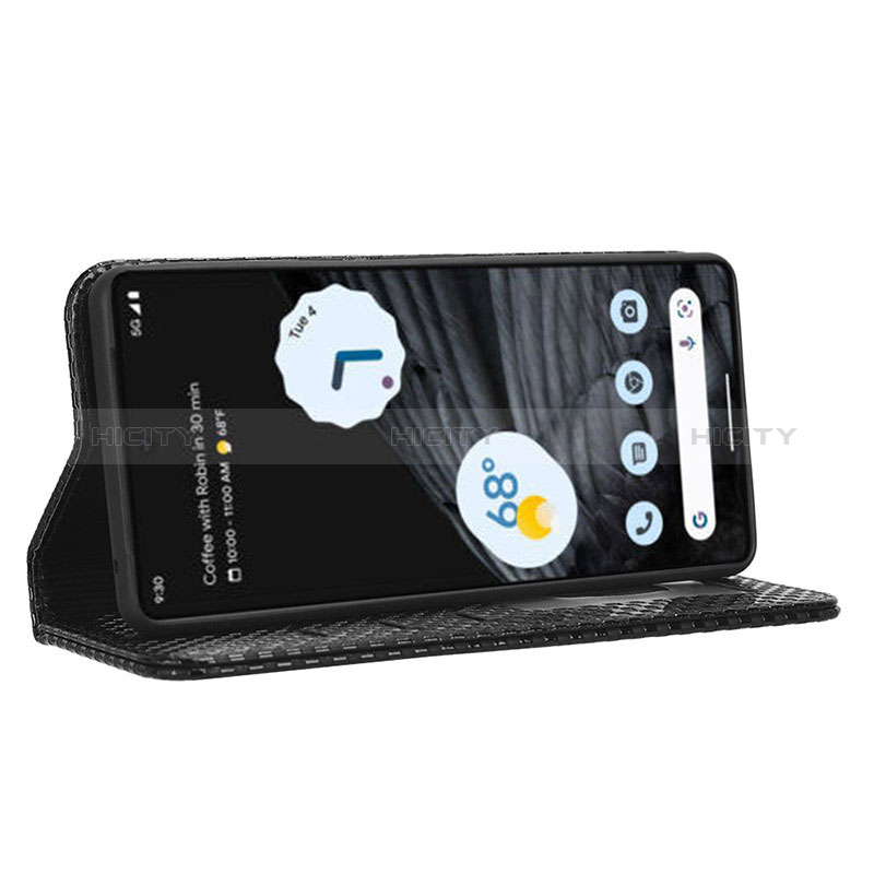 Coque Portefeuille Livre Cuir Etui Clapet C03X pour Google Pixel 7 Pro 5G Plus