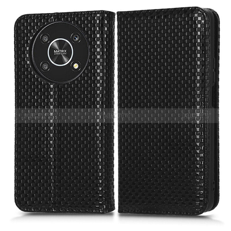 Coque Portefeuille Livre Cuir Etui Clapet C03X pour Huawei Honor Magic4 Lite 5G Noir Plus