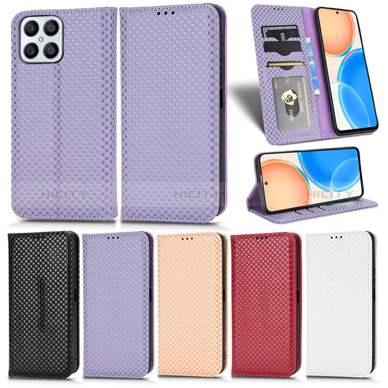 Coque Portefeuille Livre Cuir Etui Clapet C03X pour Huawei Honor X8 4G Plus