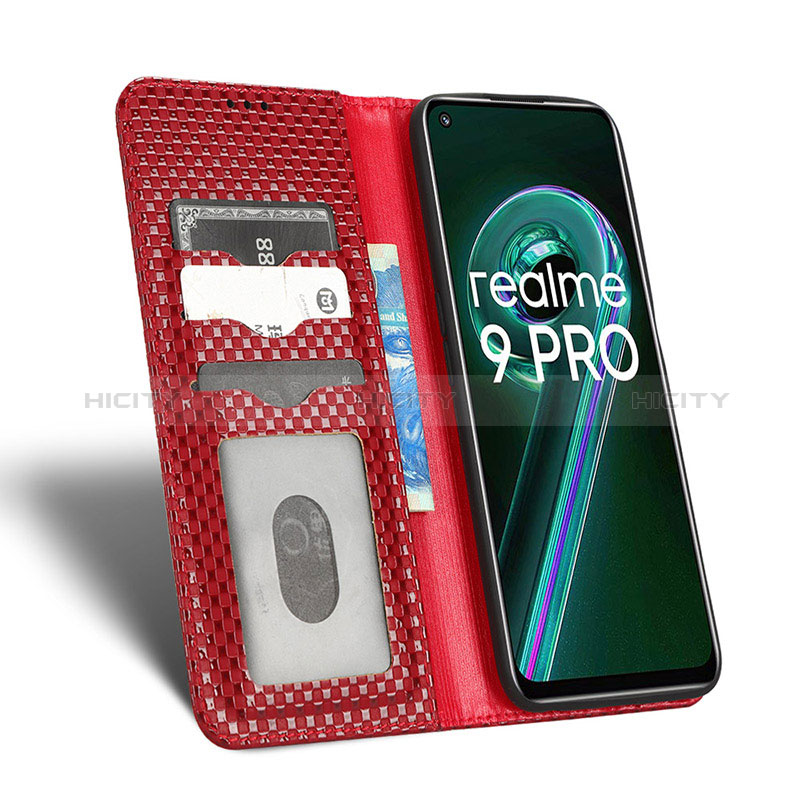 Coque Portefeuille Livre Cuir Etui Clapet C03X pour Realme 9 5G Plus