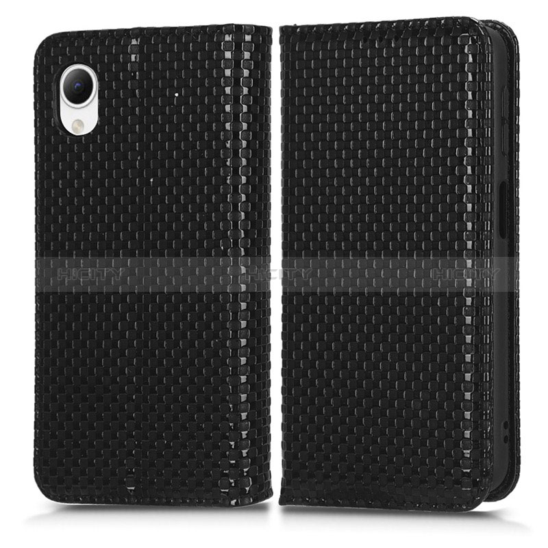 Coque Portefeuille Livre Cuir Etui Clapet C03X pour Samsung Galaxy A23e 5G Noir Plus