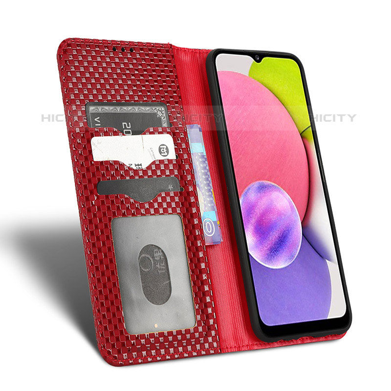 Coque Portefeuille Livre Cuir Etui Clapet C03X pour Samsung Galaxy M02s Plus