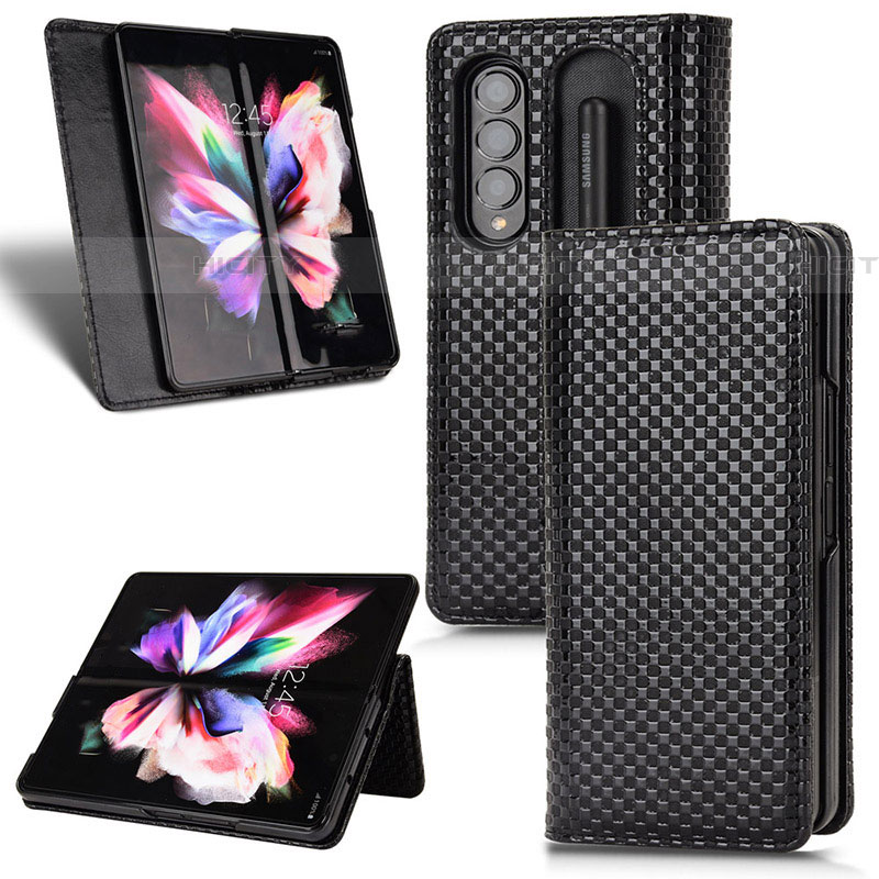 Coque Portefeuille Livre Cuir Etui Clapet C03X pour Samsung Galaxy Z Fold4 5G Plus