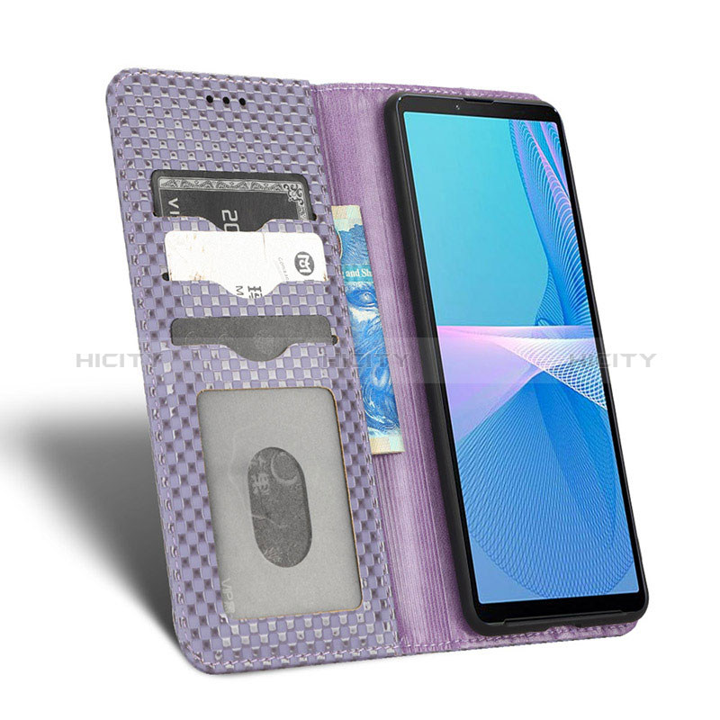 Coque Portefeuille Livre Cuir Etui Clapet C03X pour Sony Xperia 10 III SO-52B Plus