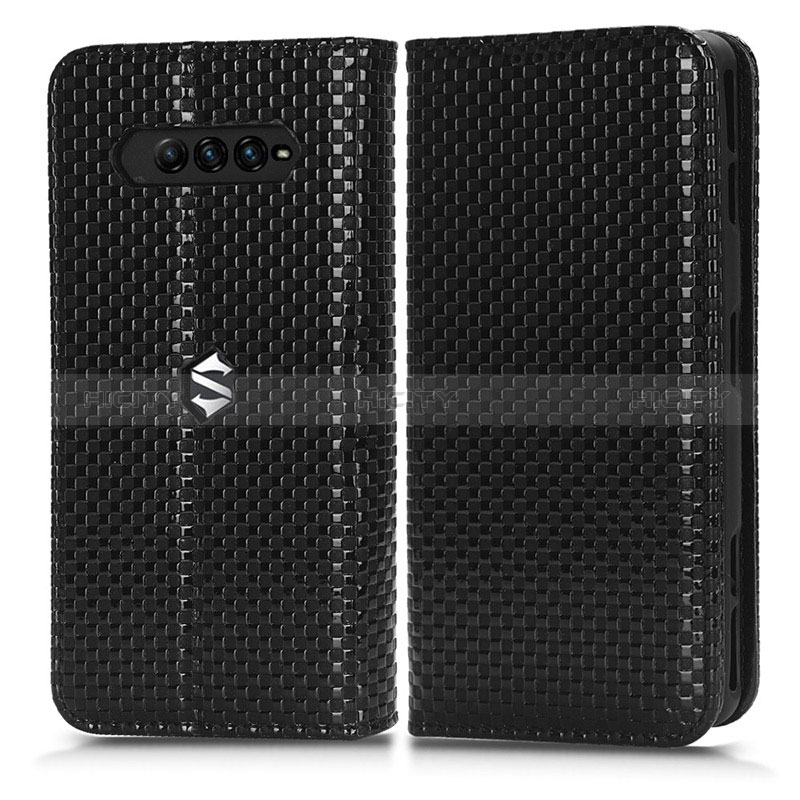 Coque Portefeuille Livre Cuir Etui Clapet C03X pour Xiaomi Black Shark 4 Pro 5G Noir Plus