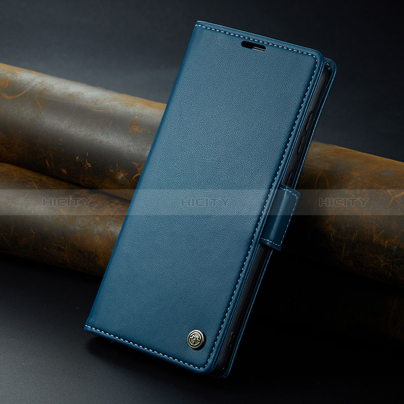 Coque Portefeuille Livre Cuir Etui Clapet C04S pour Oppo A78 4G Bleu Plus