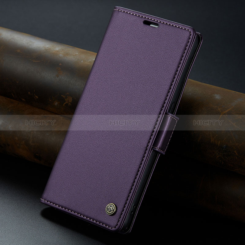 Coque Portefeuille Livre Cuir Etui Clapet C04S pour Oppo Reno8 T 4G Violet Plus