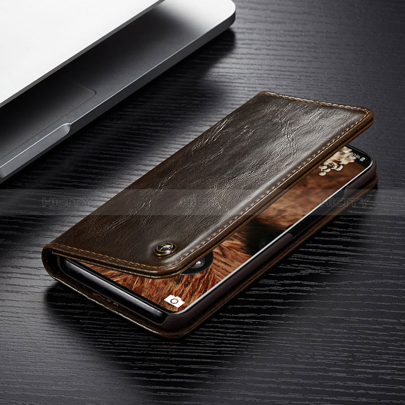 Coque Portefeuille Livre Cuir Etui Clapet C04S pour Samsung Galaxy S20 Ultra 5G Marron Plus