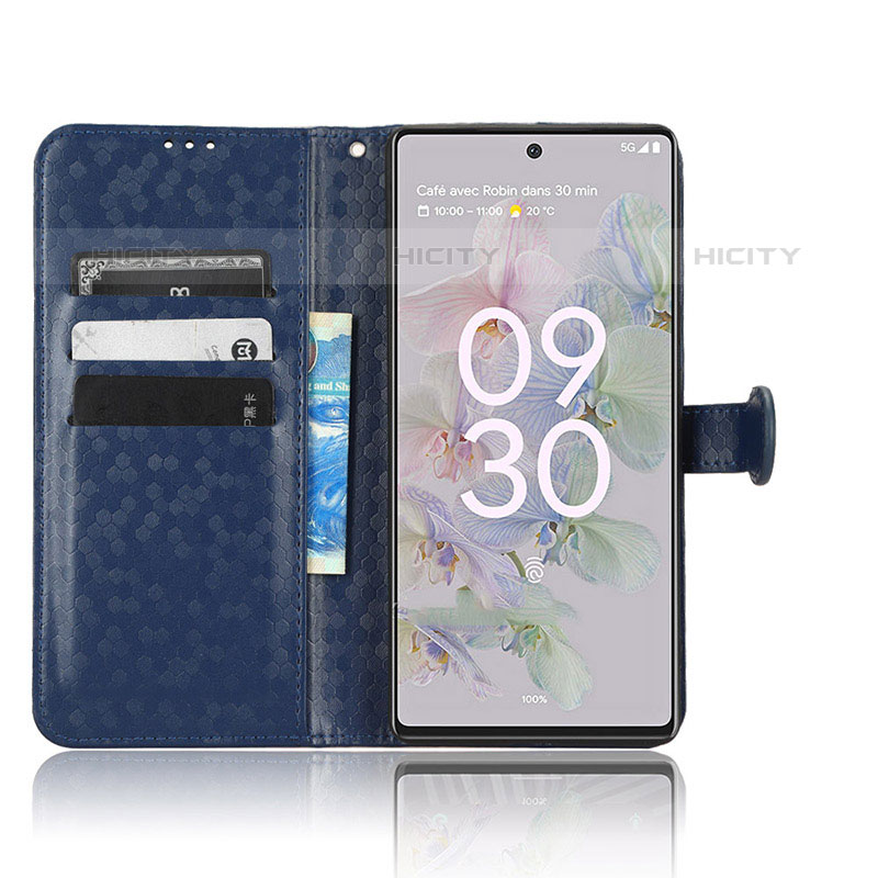 Coque Portefeuille Livre Cuir Etui Clapet C04X pour Google Pixel 6a 5G Plus