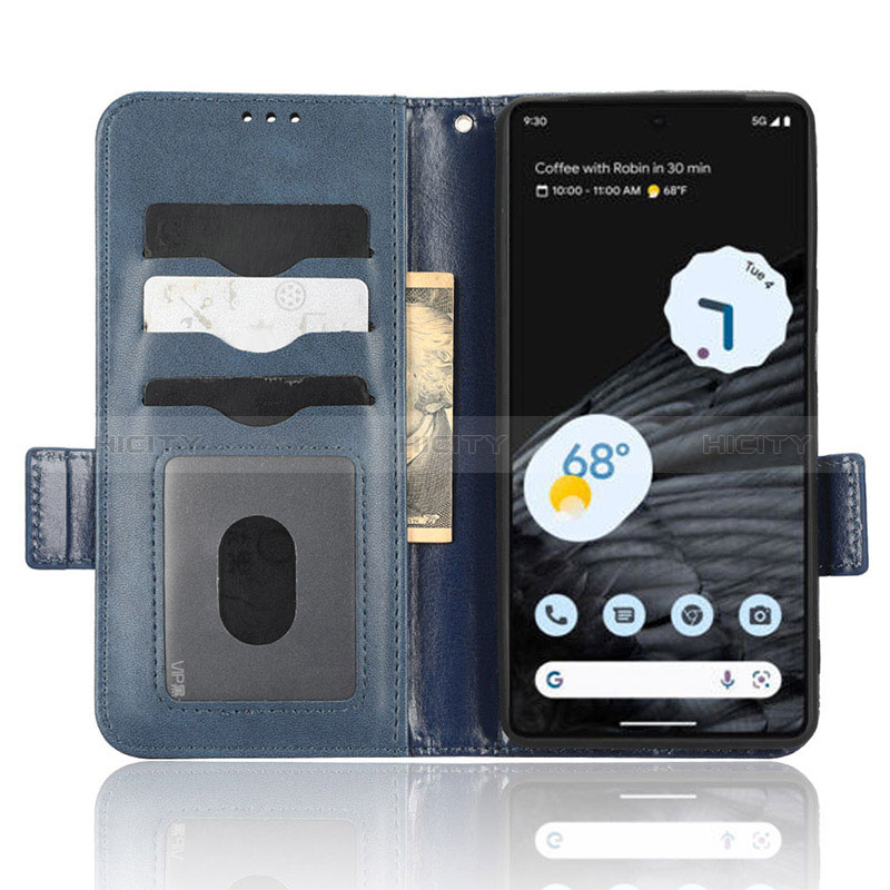 Coque Portefeuille Livre Cuir Etui Clapet C04X pour Google Pixel 7 Pro 5G Plus