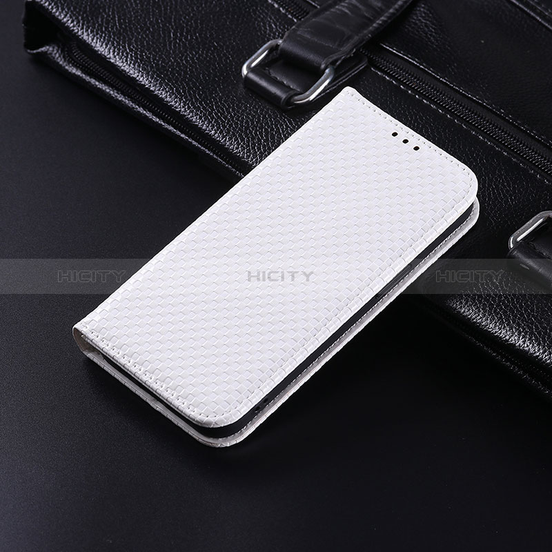 Coque Portefeuille Livre Cuir Etui Clapet C04X pour Huawei Honor Magic4 Lite 5G Blanc Plus