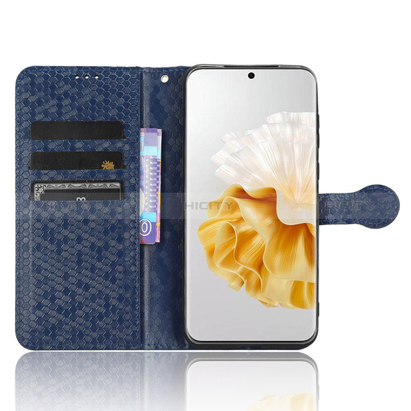 Coque Portefeuille Livre Cuir Etui Clapet C04X pour Huawei P60 Plus