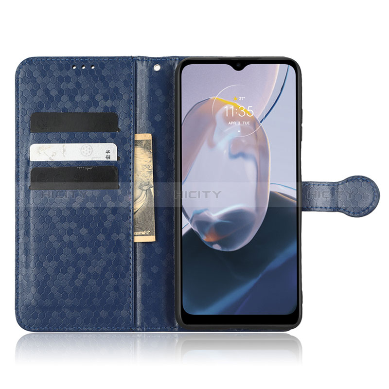 Coque Portefeuille Livre Cuir Etui Clapet C04X pour Motorola Moto E22i Plus