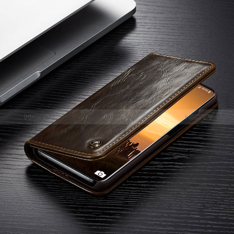 Coque Portefeuille Livre Cuir Etui Clapet C05S pour Samsung Galaxy S20 Plus Marron Plus